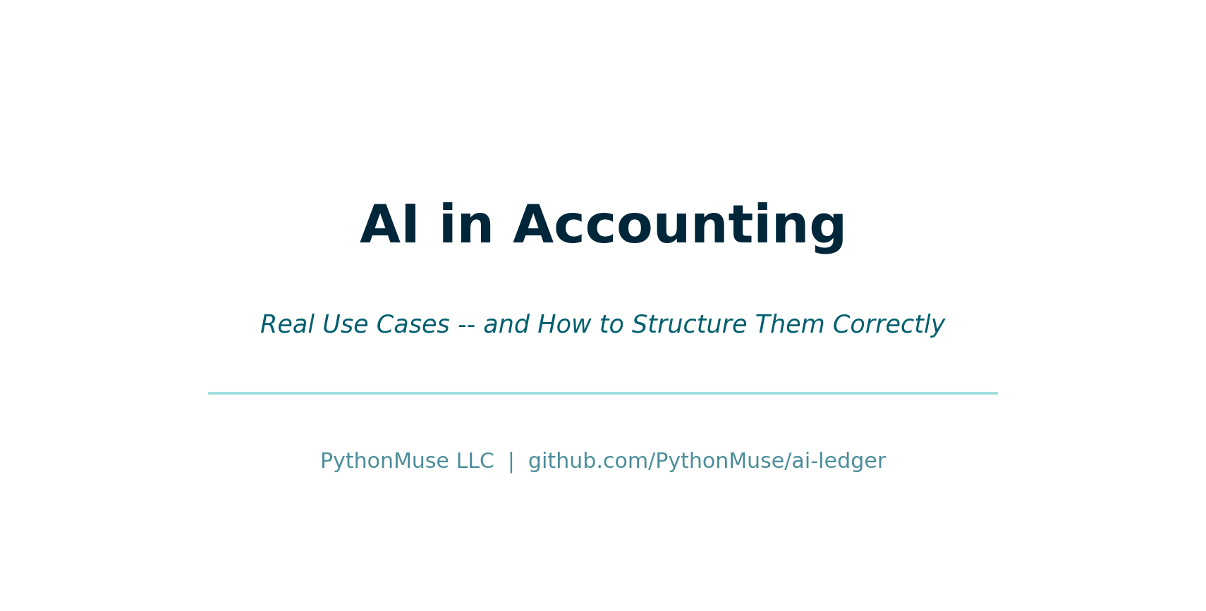 AI Use Cases in Accounting